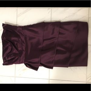 Purple Bridesmaid Dress